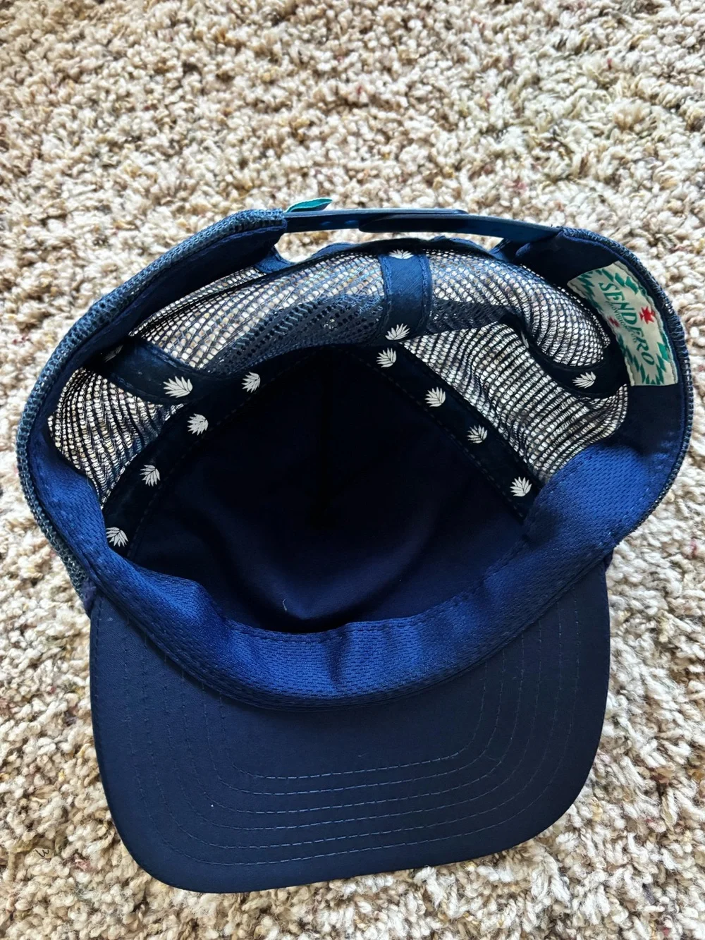 Navy Cowboy Hat